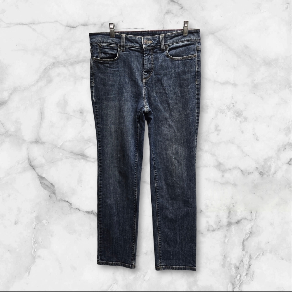 Talbots Heritage Bootcut Denim Blue Jeans Size 10 - Picture 1 of 11